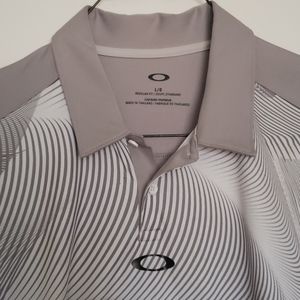 Oakley Men's Color Block Graphic Polo Size L/G